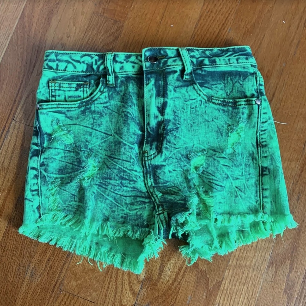 Fashion Nova Distressed Denim Shorts